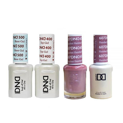 DND - Gel & Lacquer Combo - Hazelnut - #607