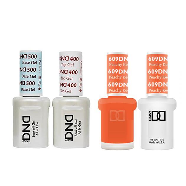 DND - Gel & Lacquer Combo - Peachy Keen - #609