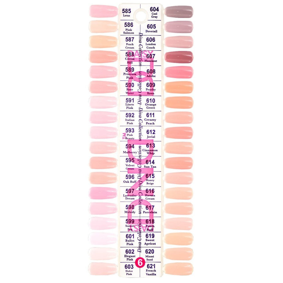 DND - Gel & Lacquer Swatch - Single #6