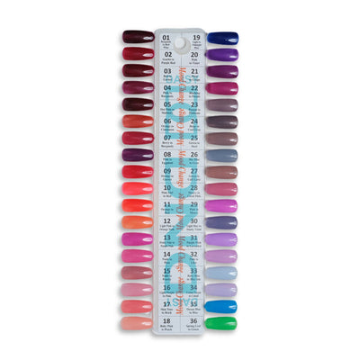 DND Mood Change Color Swatches