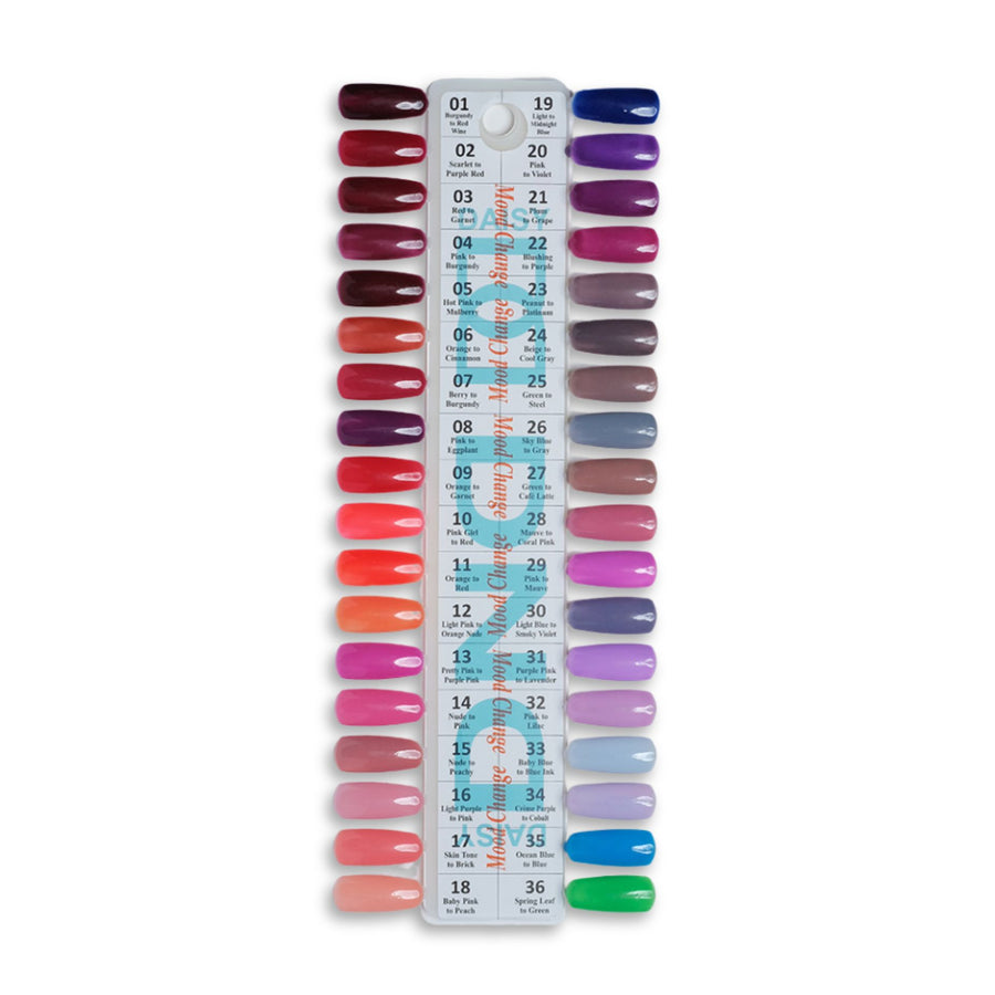 DND Mood Change Color Swatches