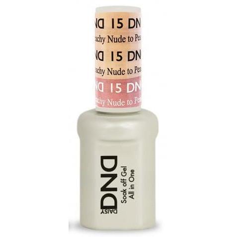 DND - Mood Change Gel - Nude to Peachy 0.5 oz - #D15