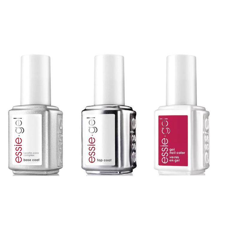 Essie Combo - Gel, Base & Top - Be Cherry 0.5 oz - #1117G