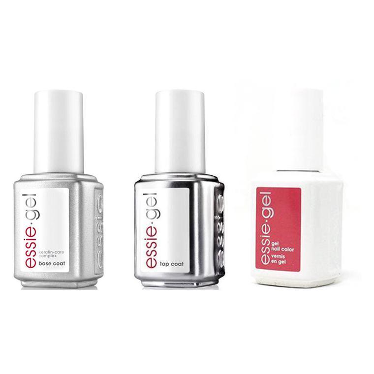 Essie Combo - Gel, Base & Top - Flying Solo 0.5 oz - #206G