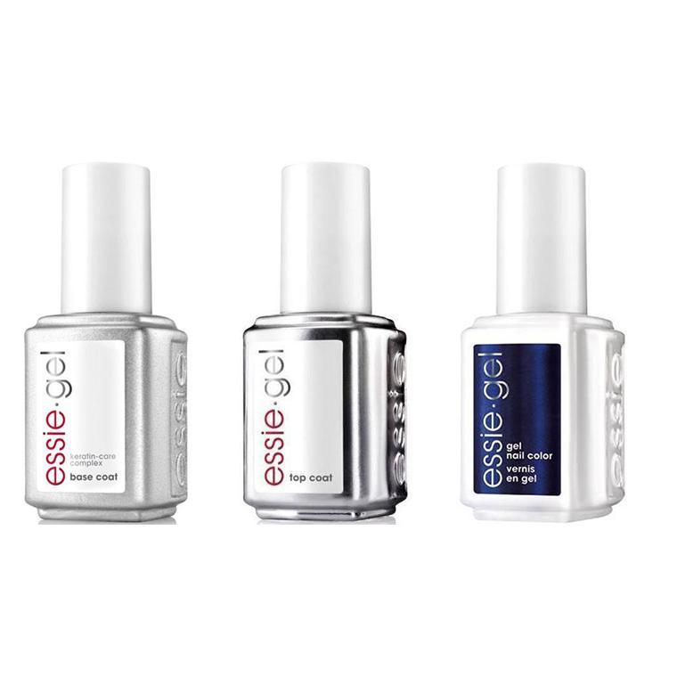 Essie Combo - Gel, Base & Top - Midnight Cami 697G