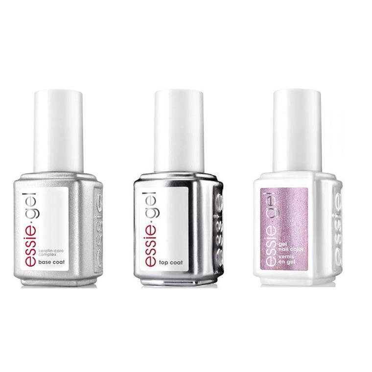 Essie Combo - Gel, Base & Top - S'il Vous Play Hero 0.5 oz - #1056