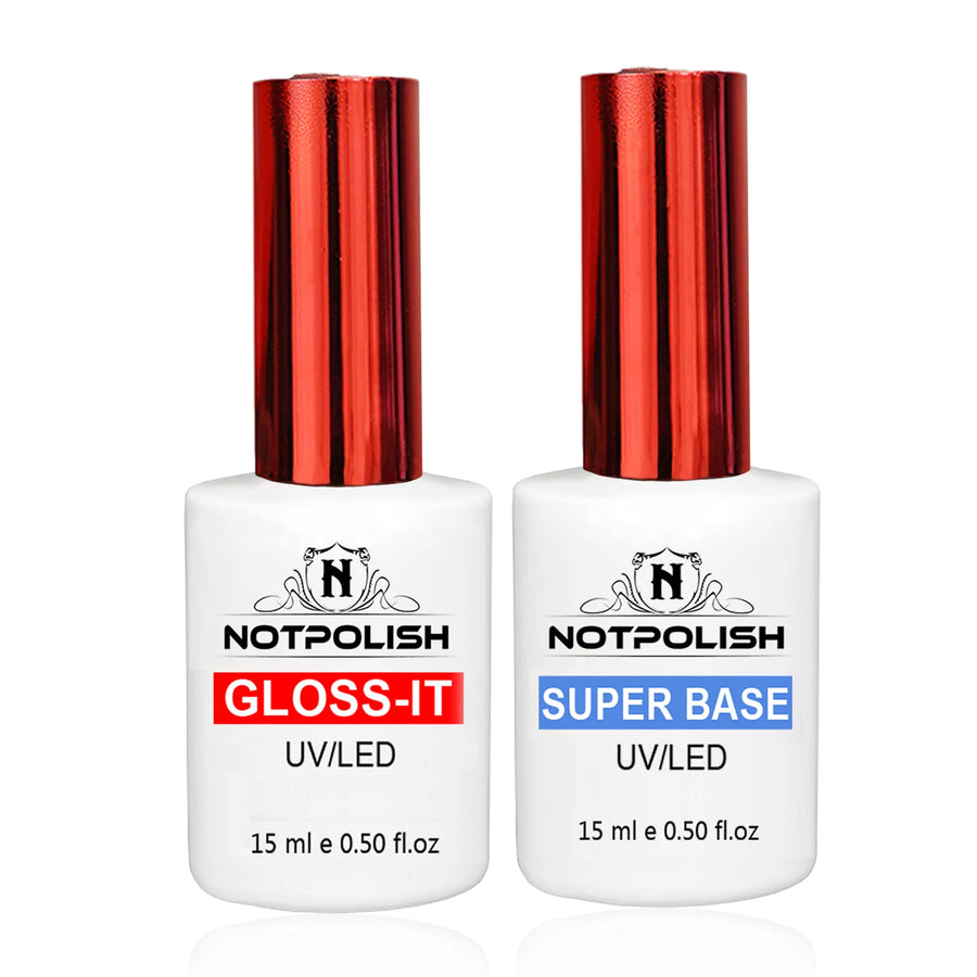 Notpolish - Super Base Coat + Gloss It Top Coat DUO