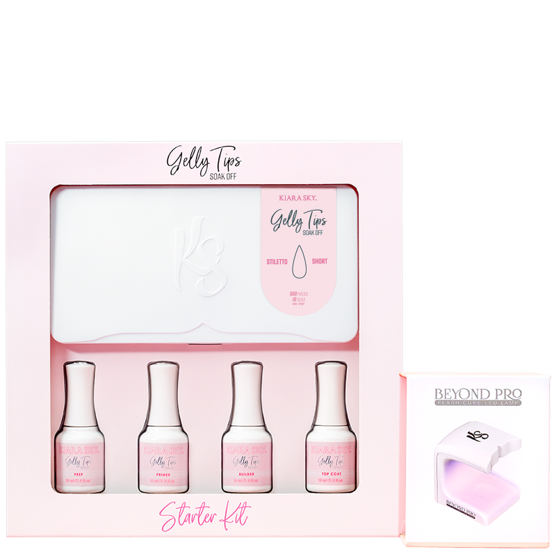 Kiara Sky - GELLY TIPS STARTER KIT - Stiletto Short