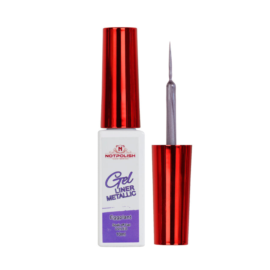 Notpolish - GEL LINER METALLIC - EGGPLANT