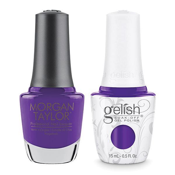 Gelish & Morgan Taylor Combo - Anime-zing Color!