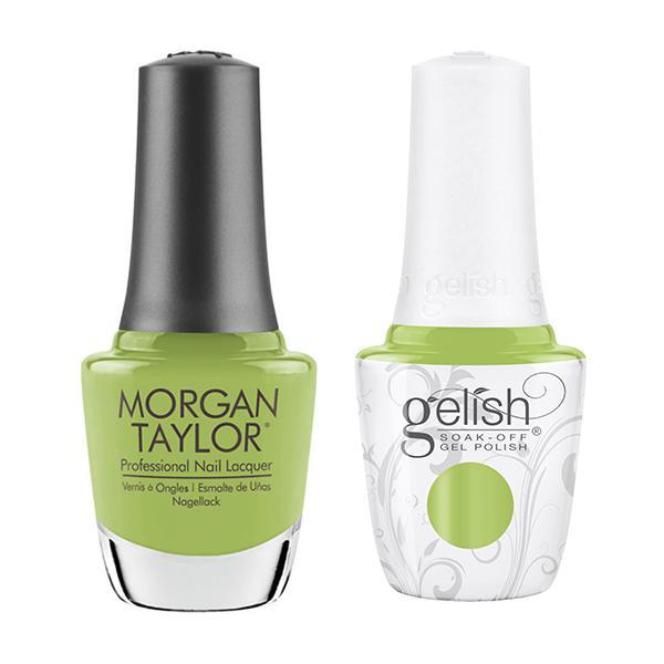 Gelish & Morgan Taylor Combo - Into The Lime-light