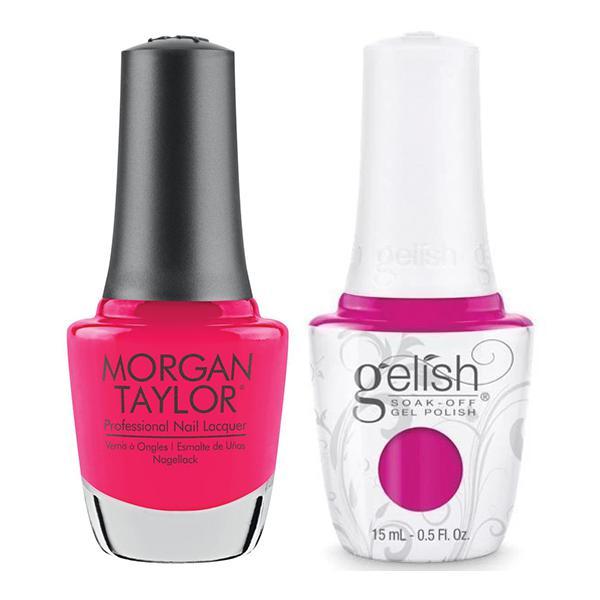 Gelish & Morgan Taylor Combo - Pop-arazzi Pose