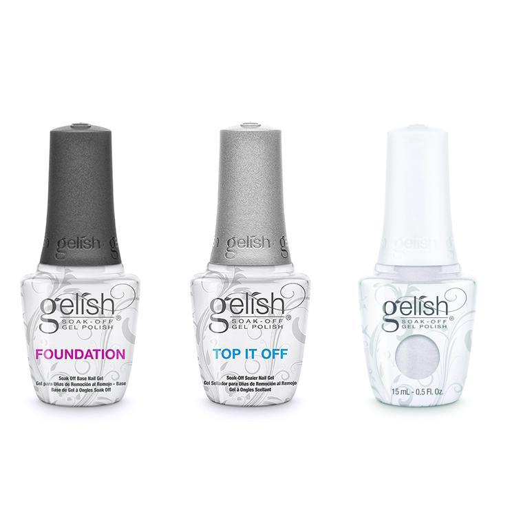 Harmony Gelish Combo - Base, Top & Magic Within