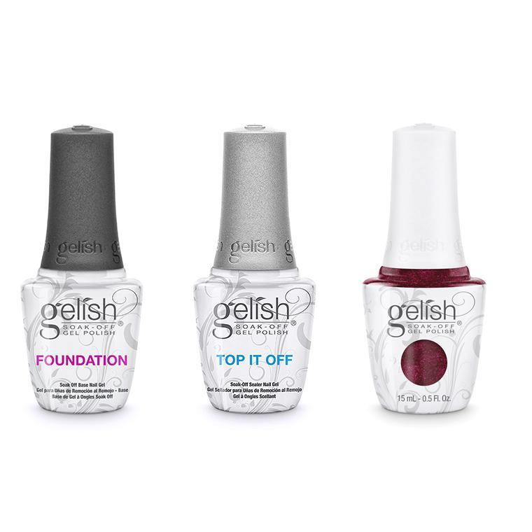 Harmony Gelish Combo - Base, Top & My Forbidden Love
