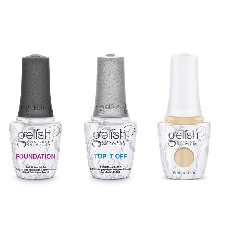 Harmony Gelish Combo - Base, Top & Need A Tan