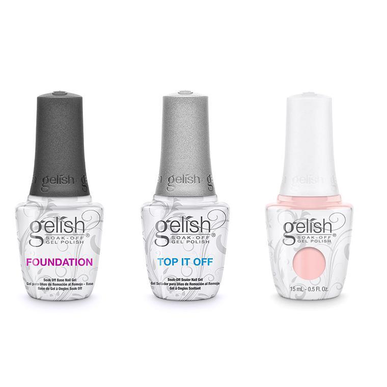 Harmony Gelish Combo - Base, Top & Once Upon A Mani