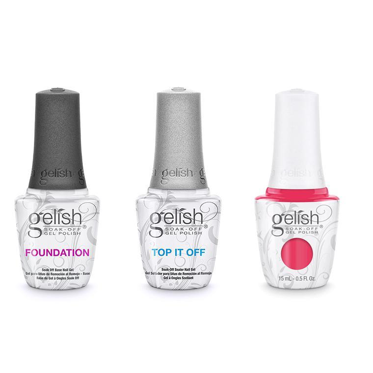 Harmony Gelish Combo - Base, Top & Passion