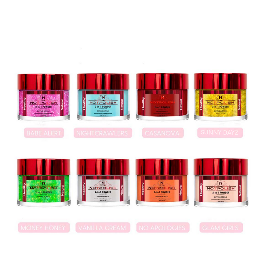 Notpolish - BABE NEXT DOOR BUNDLE (M18, M43, OG128, OMG07, OMG42, CC1001, G29, G09)