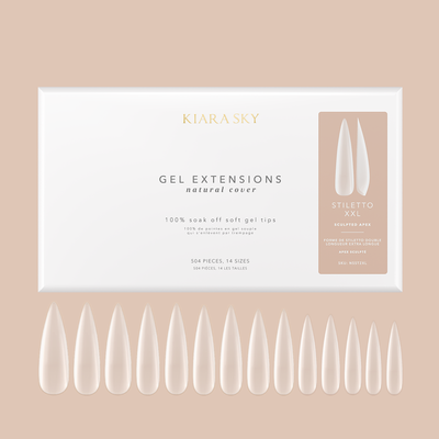 Kiara Sky - Stiletto XXL | Natural Gel Extensions