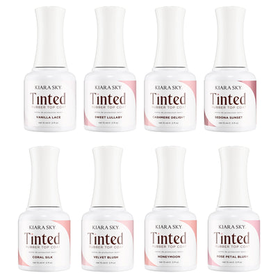 Tinted Rubber Top Coat Collection