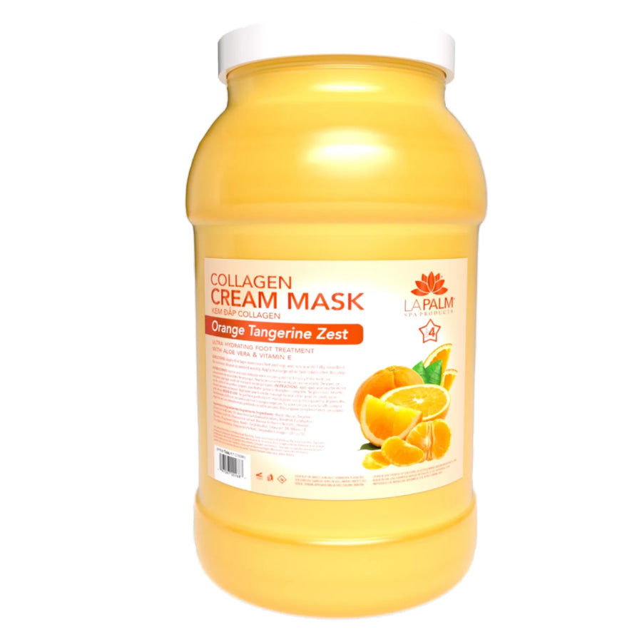 LA PALM Collagen Cream Mask – Orange Tangerine Zest