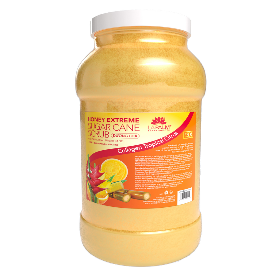 LA PALM Honey Extreme Sugar Scrub Tropical Citrus