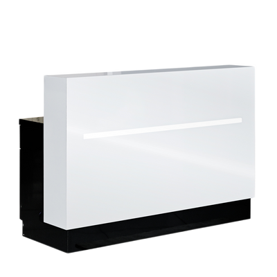 Whale Spa - LUX BW2 Stripes Reception Desk