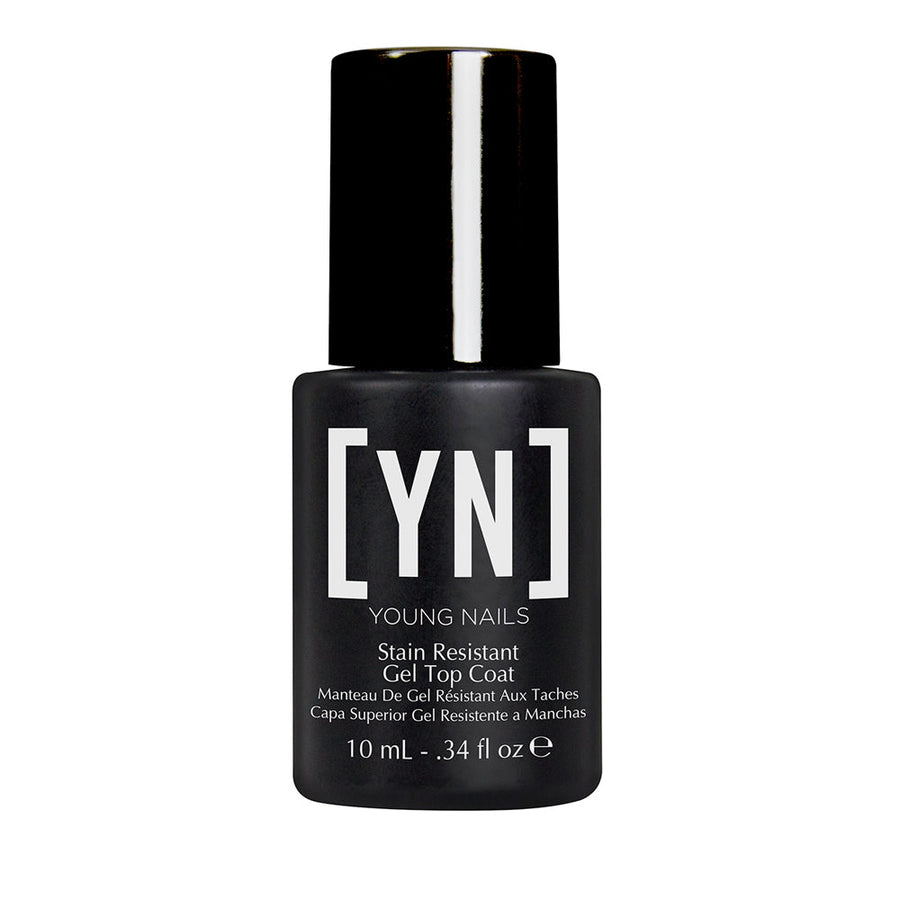 Young Nails - Stain Resistant Top Coat Gel, 1/3 oz