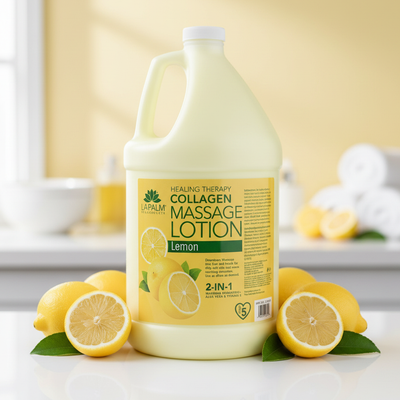 La Palm Lotion Lemon Case