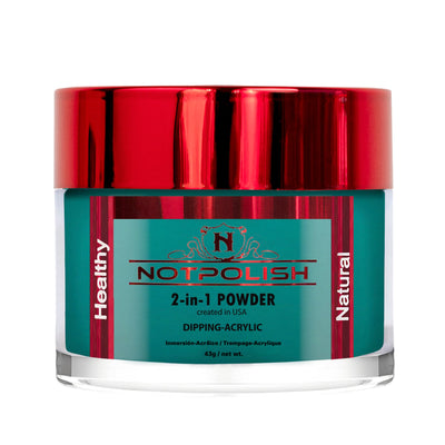 Notpolish - M106 I DON'T KISS & TEAL POWDER