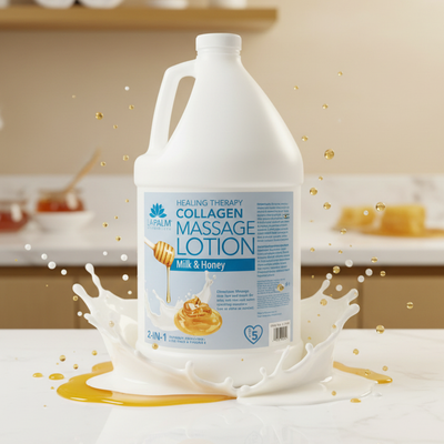 La Palm Lotion Milk & Honey Gallon
