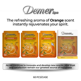 Demer 4 in 1 Pedicure - Orange 1 Kit - 60 Kit/Case