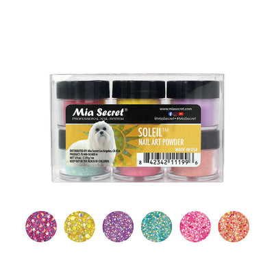 Mia Secret - Soleil Nail Art Powder Collection (6PC)