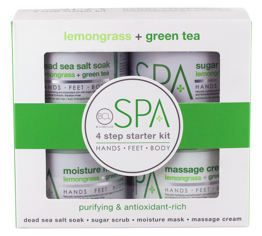 BCL - Lemongrass + Green Tea 4 Step Starter Kit