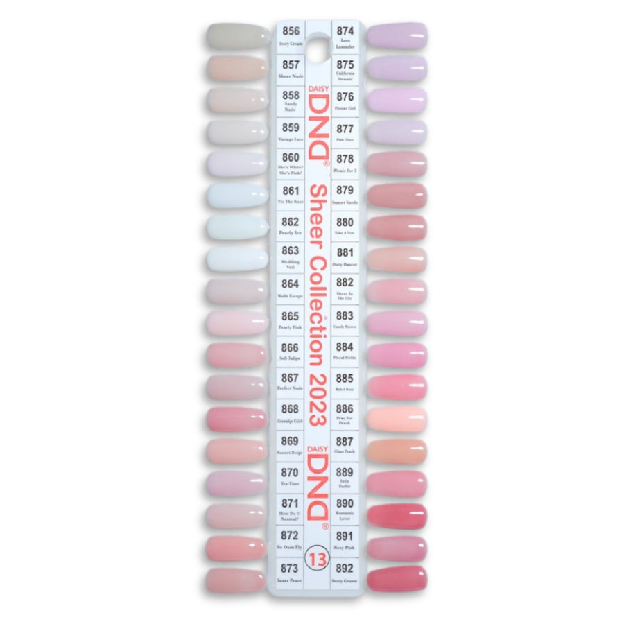 DND - Sheer Collection Swatch-Single-13