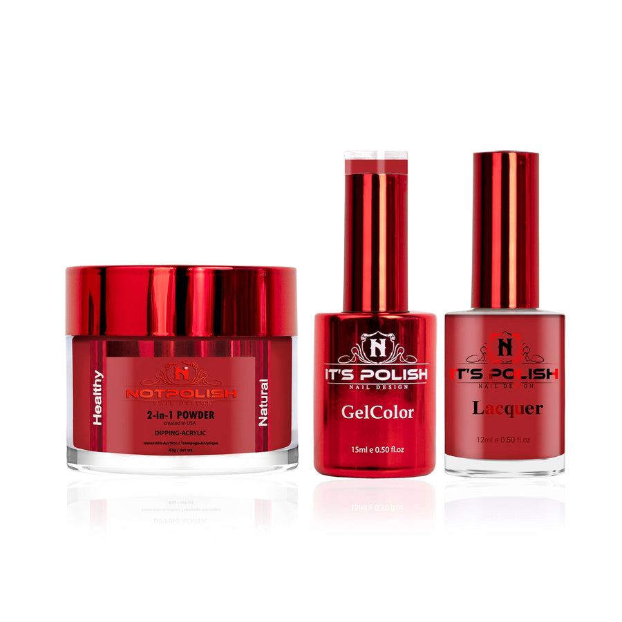 Notpolish - OG 181 - RED CRUSH TRIO