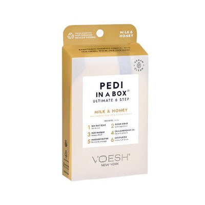 Voesh Ultimate 6 Step - Milk & Honey - Pedi in a Box 1 pc or Box Case (30Pcs)