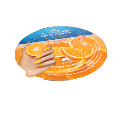 LA PALM VolcanoSpa® Luxury Manicure In A Bowl – Orange No. 5