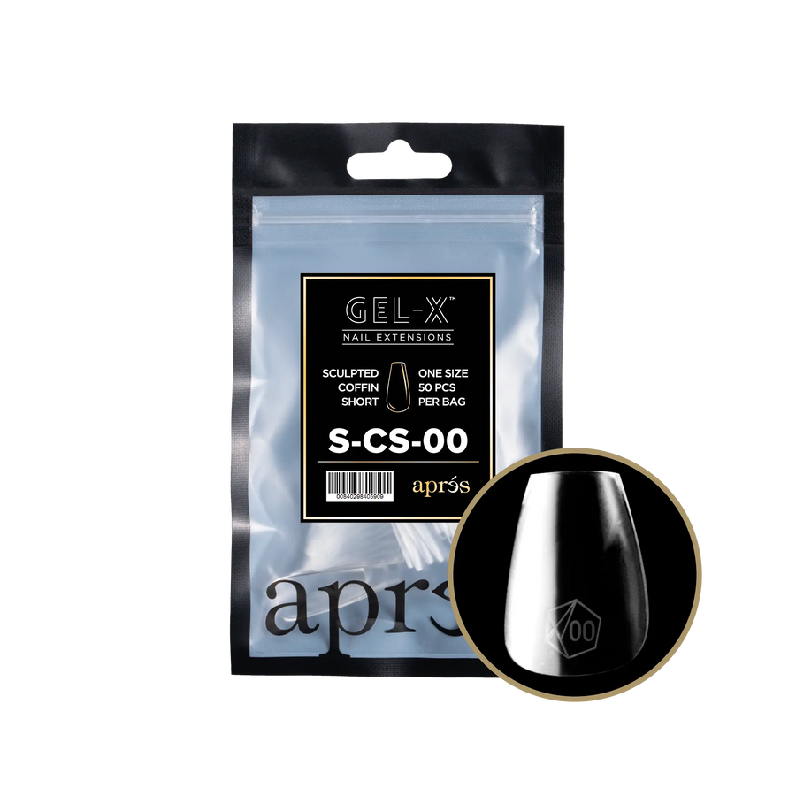 Aprés Gel-X Sculpted Coffin Short Refill Bag
