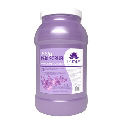 LA PALM Jojoba Pedi Scrub Sweet Lavender Dreams