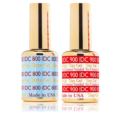 DND - DC Base #800 and Top #900 Gel No Cleanse Combo