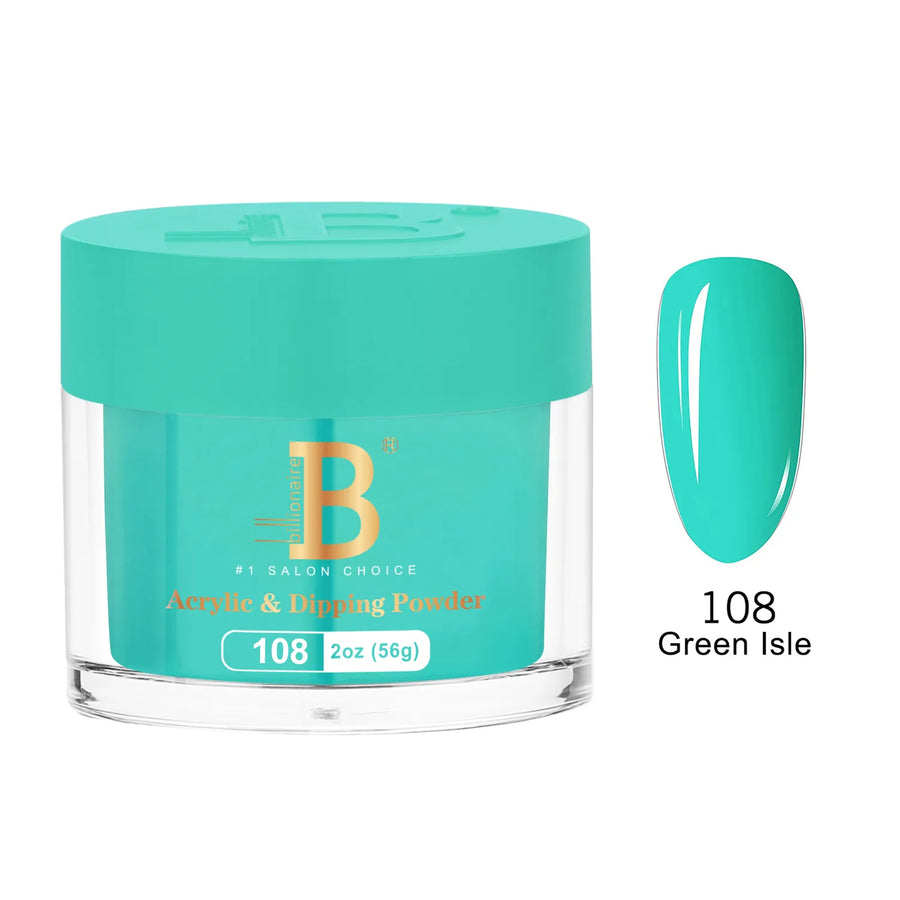 Billionaire - Imperial Dip Powder - Green Isle - #108