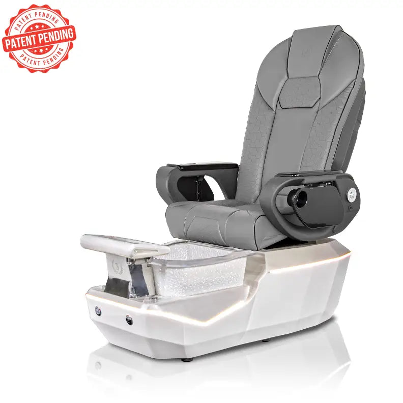 T-SPA Wyra Pedicure Chair | Fiberglass & Quilted Diamond