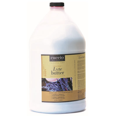 Cuccio - Lyte Ultra Sheer Body Butter Lavender & Chamomile Gallon