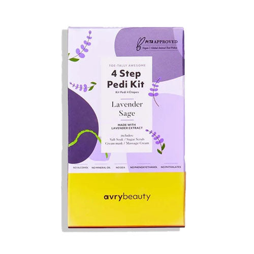 Avry 4 Step Pedi Kit - Lavender Sage