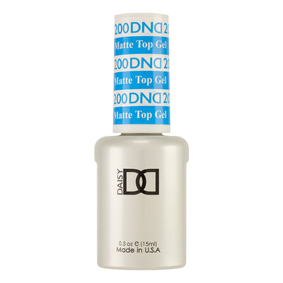 DND Gel MATTE Top Coat No Wipe 0.5 oz #200