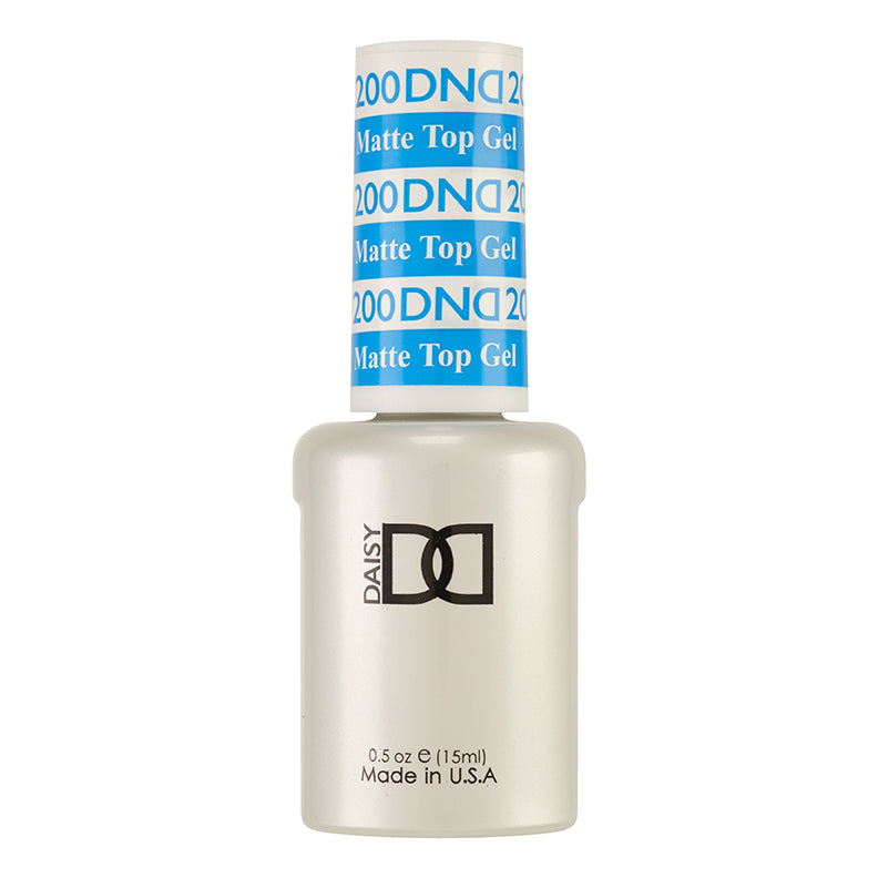 DND Gel MATTE Top Coat No Wipe 0.5 oz #200