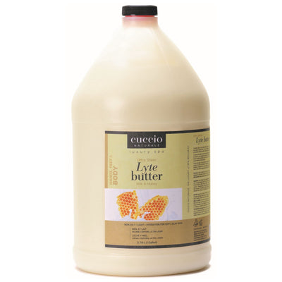 Cuccio - Lyte Ultra Sheer Body Butter Milk & Honey Gallon