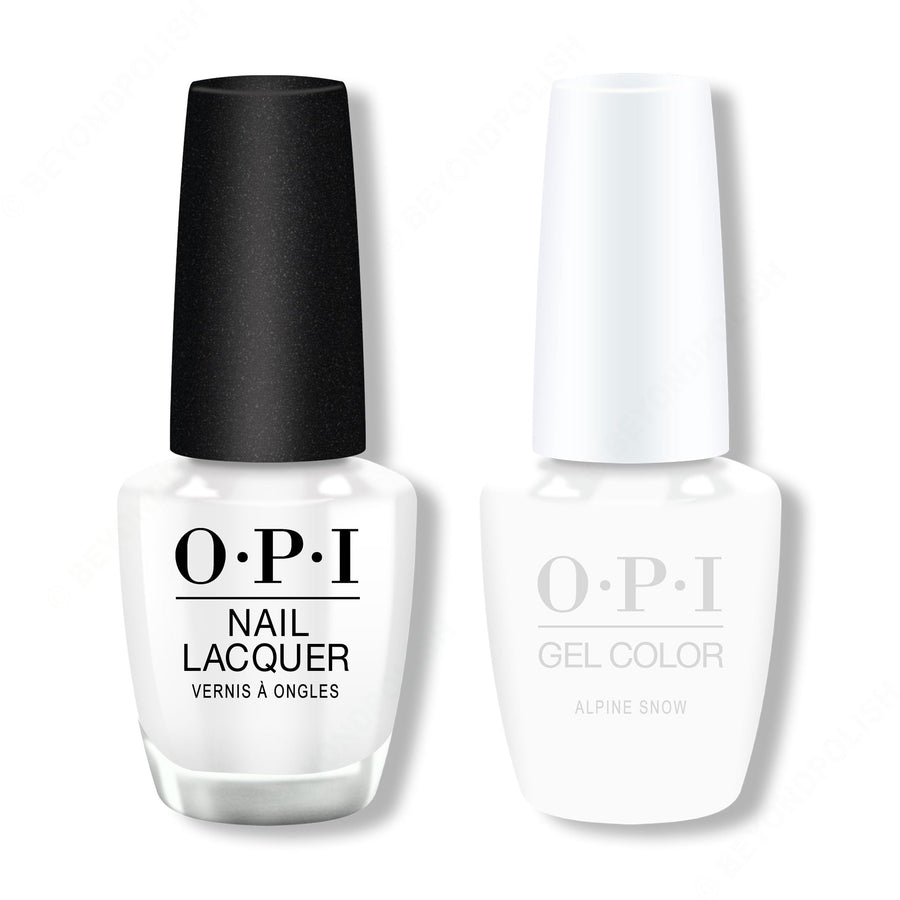 OPI - Gel & Lacquer Combo - Alpine Snow