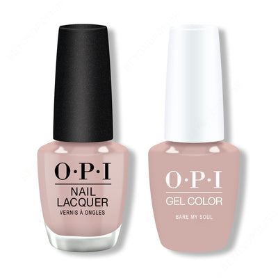 OPI - Gel & Lacquer Combo - Bare My Soul